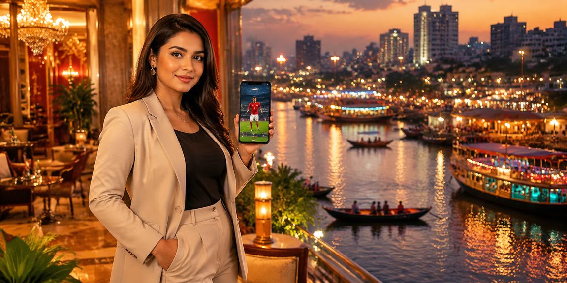 গাজীপুরের নাইট মার্কেটে স্পোর্টস বেটিং উপভোগরত ব্যবহারকারীর দৃশ্য