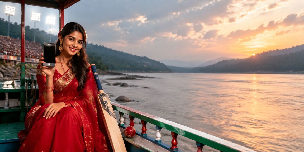 সিলেটের একজন নারী ব্যবহারকারী ক্রিকেট বেটিং অভিজ্ঞতা উপভোগ করছেন